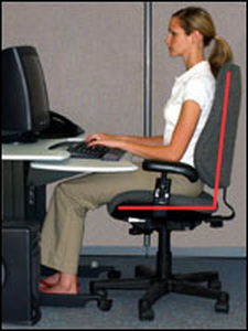 Work station ergonomic recommendations